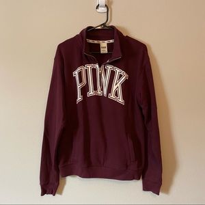 *PINK* Pullover Zipper